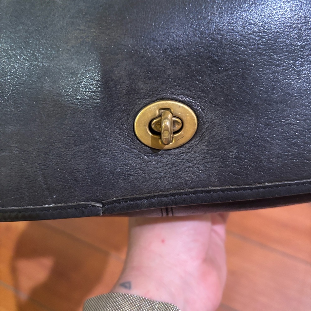 vintage 1980s Stewardess coach bag - Picture 5 of 6